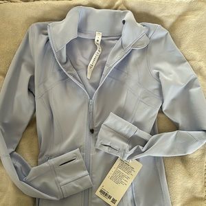 Lululemon *nwt size 6 define jacket luon in pastel light blue PSLB rare color